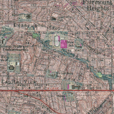 DC-MD-Washington East: GeoChange 1955-2012 Preview 3