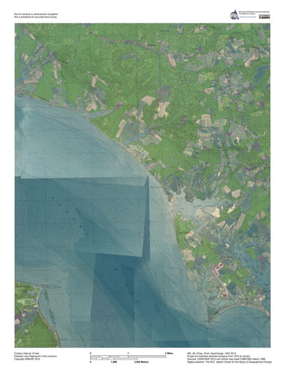 MD-VA-Piney Point: GeoChange 1967-2012 Preview 1