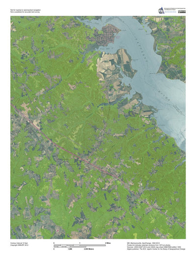 MD-Mechanicsville: GeoChange 1952-2012 Preview 1