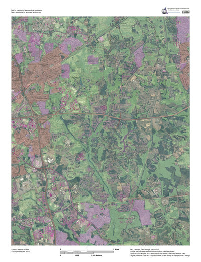 MD-Lanham: GeoChange 1943-2012 Preview 1