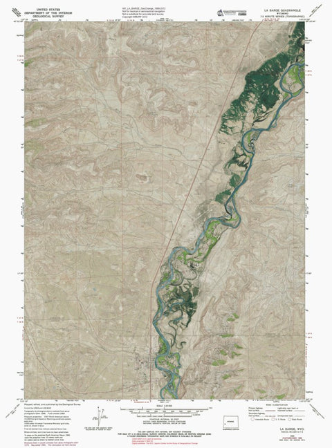 WY-LA BARGE: GeoChange 1968-2012 Preview 1