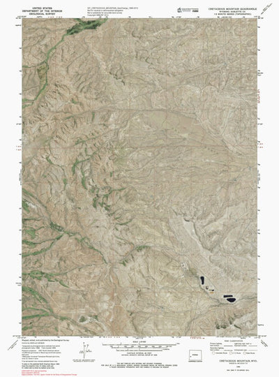 WY-CRETACEOUS MOUNTAIN: GeoChange 1968-2012 Preview 1