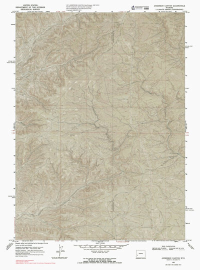 WY-ANDERSON CANYON: GeoChange 1967-2012 Preview 1