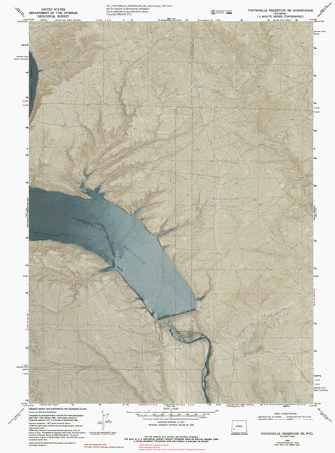 WY-FONTENELLE RESERVOIR SE: GeoChange 1967-2012 Preview 1