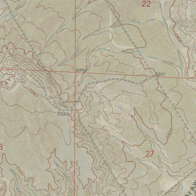 WY-BIG PINEY EAST: GeoChange 1969-2012 Preview 2