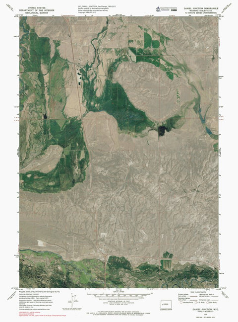 WY-DANIEL JUNCTION: GeoChange 1969-2012 Preview 1