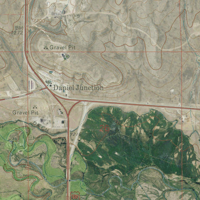WY-DANIEL JUNCTION: GeoChange 1969-2012 Preview 3