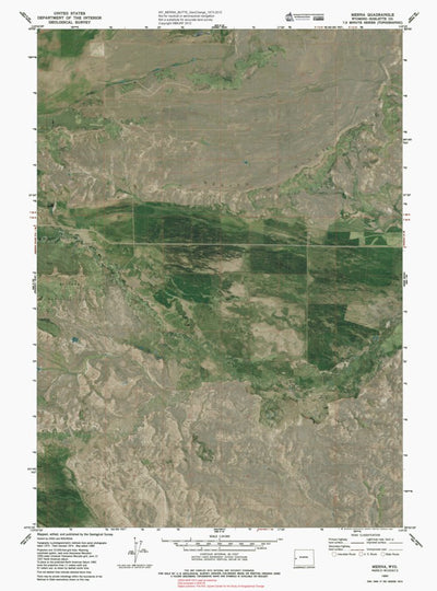 WY-MERNA BUTTE: GeoChange 1973-2012 Preview 1