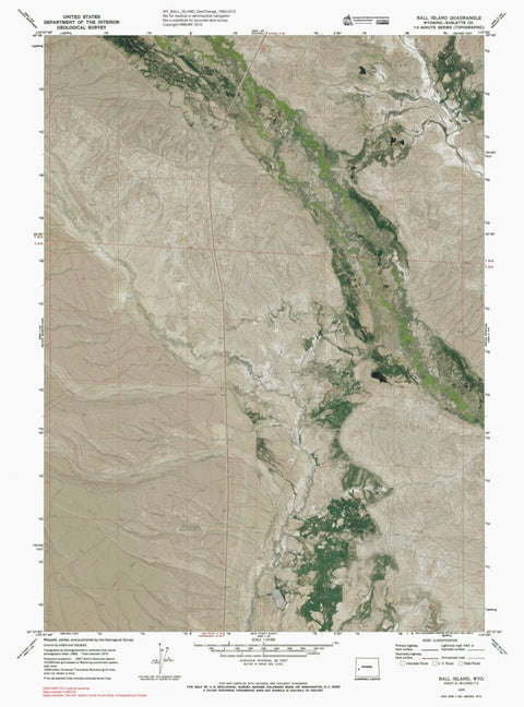 WY-BALL ISLAND: GeoChange 1969-2012 Preview 1