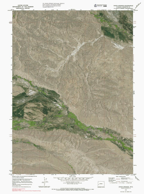WY-ONION SPRINGS: GeoChange 1969-2012 Preview 1
