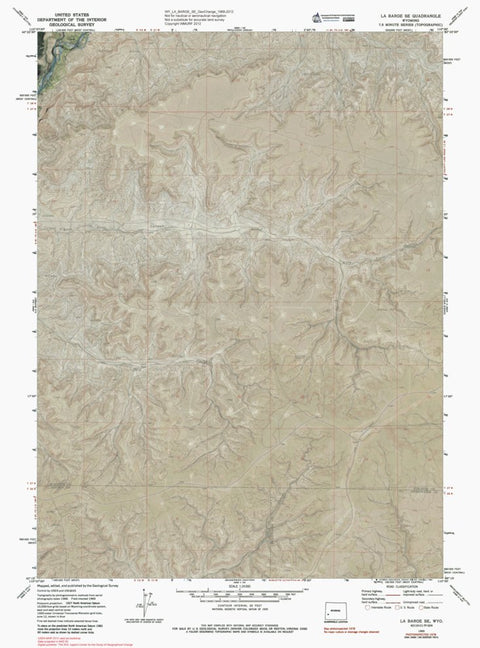 WY-LA BARGE SE: GeoChange 1968-2012 Preview 1