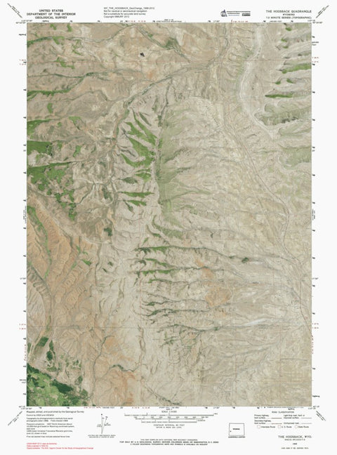 WY-THE HOGSBACK: GeoChange 1968-2012 Preview 1