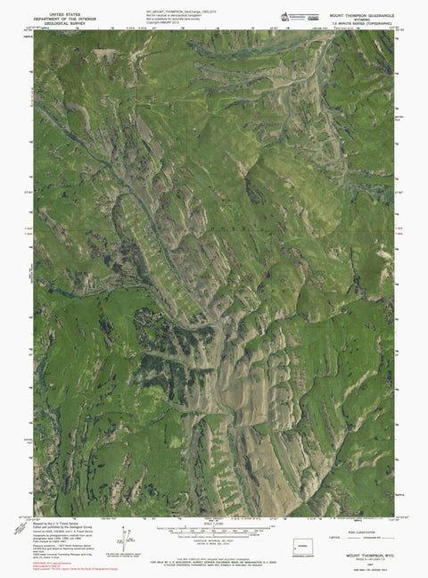 WY-MOUNT THOMPSON: GeoChange 1955-2012 Preview 1