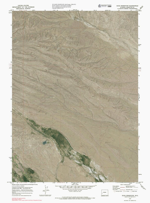 WY-BUDD RESERVOIR: GeoChange 1969-2012 Preview 1
