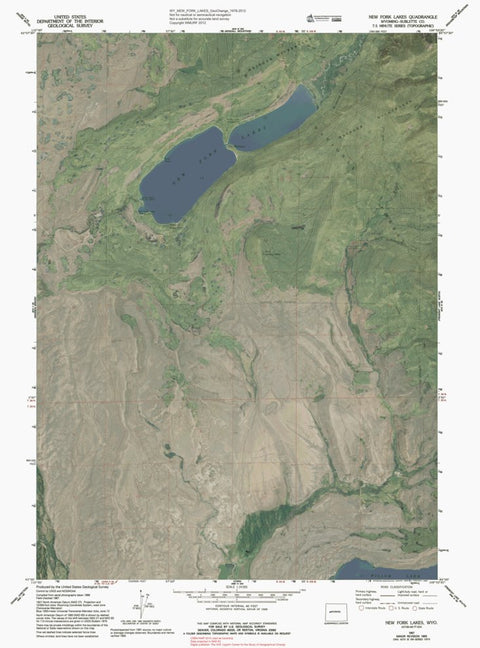 WY-NEW FORK LAKES: GeoChange 1978-2012 Preview 1