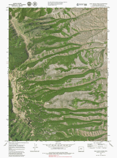 WY-PINE GROVE RIDGE: GeoChange 1968-2012 Preview 1