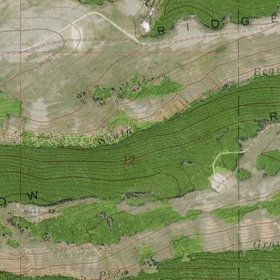 WY-PINE GROVE RIDGE: GeoChange 1968-2012 Preview 2