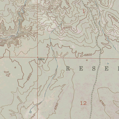 WY-CROWHEART NW: GeoChange 1981-2012 Preview 2