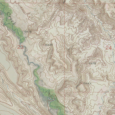 WY-CROWHEART NW: GeoChange 1981-2012 Preview 3