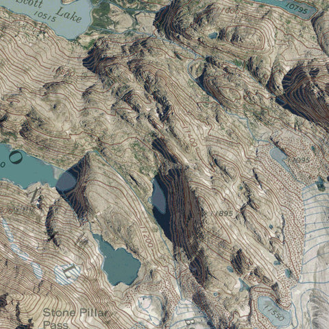 WY-GANNETT PEAK: GeoChange 1973-2012 Preview 2