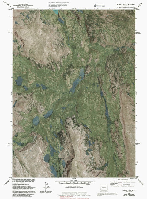 WY-ALPINE LAKE: GeoChange 1973-2012 Preview 1