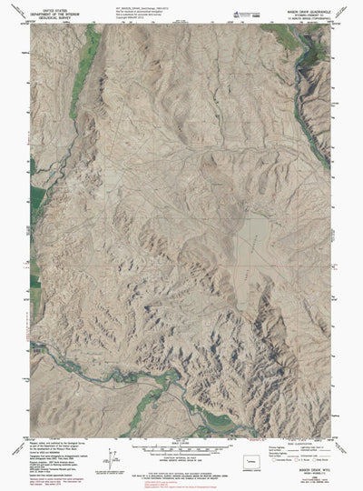 WY-MASON DRAW: GeoChange 1963-2012 Preview 1