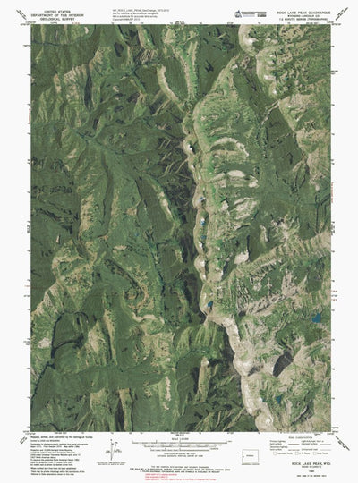WY-ROCK LAKE PEAK: GeoChange 1973-2012 Preview 1