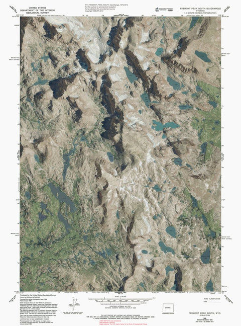 WY-FREMONT PEAK SOUTH: GeoChange 1973-2012 Preview 1
