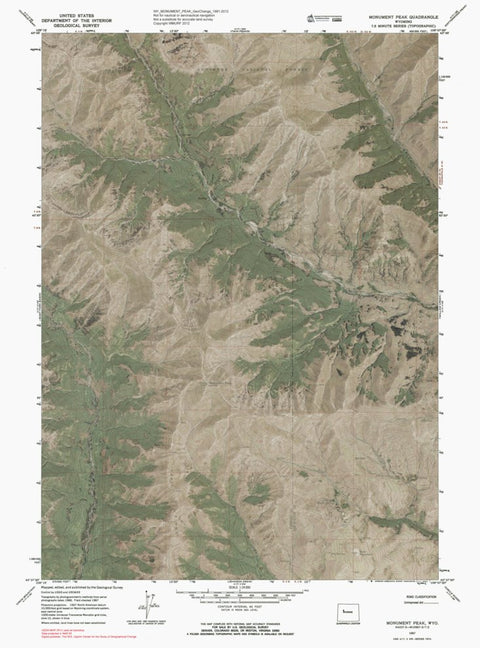 WY-MONUMENT PEAK: GeoChange 1981-2012 Preview 1