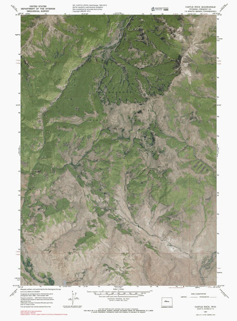 WY-CASTLE ROCK: GeoChange 1963-2012 Preview 1