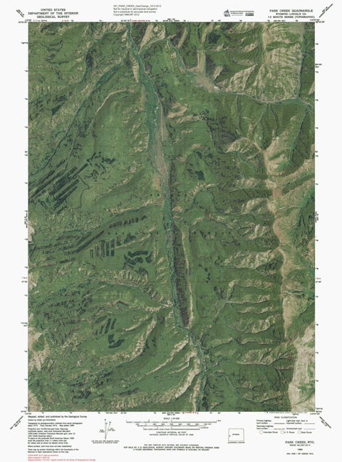 WY-PARK CREEK: GeoChange 1973-2012 Preview 1