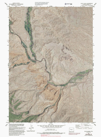 WY-BLUE HOLES: GeoChange 1973-2012 Preview 1