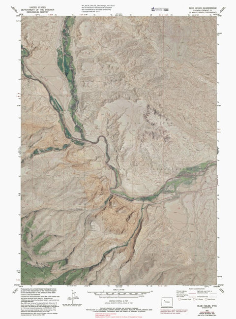 WY-BLUE HOLES: GeoChange 1973-2012 Preview 1