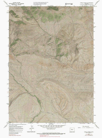 WY-CIRCLE RIDGE: GeoChange 1981-2012 Preview 1