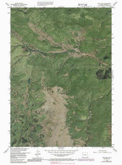 WY-FISH LAKE: GeoChange 1971-2012 Preview 1