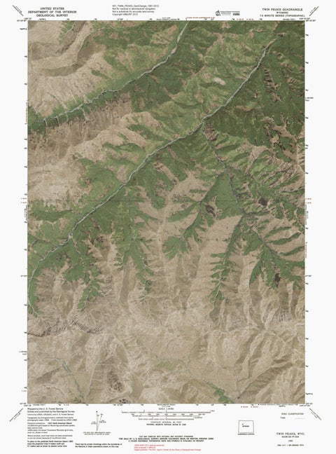 WY-TWIN PEAKS: GeoChange 1981-2012 Preview 1