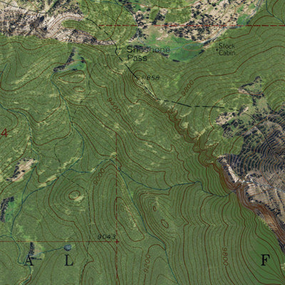 WY-SHOSHONE PASS: GeoChange 1957-2012 Preview 2