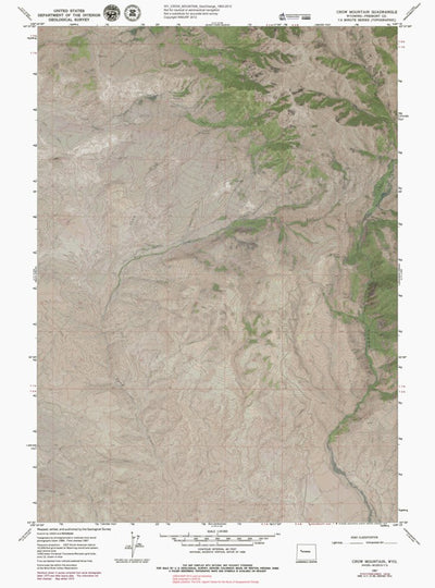 WY-CROW MOUNTAIN: GeoChange 1963-2012 Preview 1