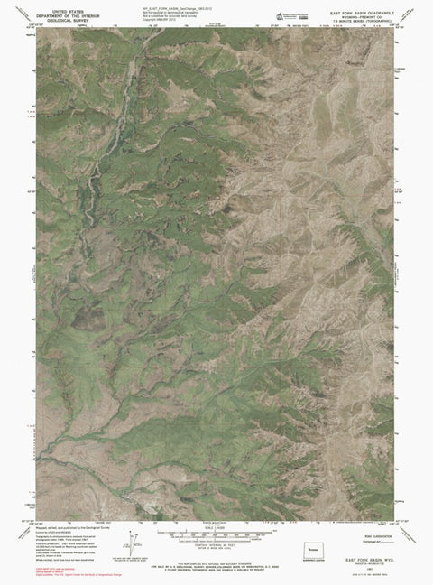 WY-EAST FORK BASIN: GeoChange 1963-2012 Preview 1