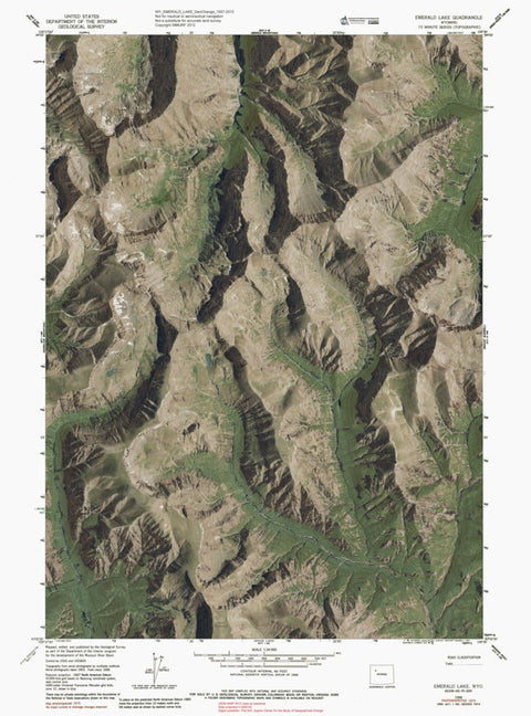 WY-EMERALD LAKE: GeoChange 1957-2012 Preview 1