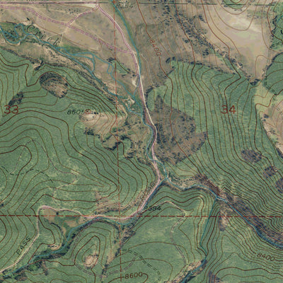 WY-WARM SPRING MOUNTAIN: GeoChange 1971-2012 Preview 2