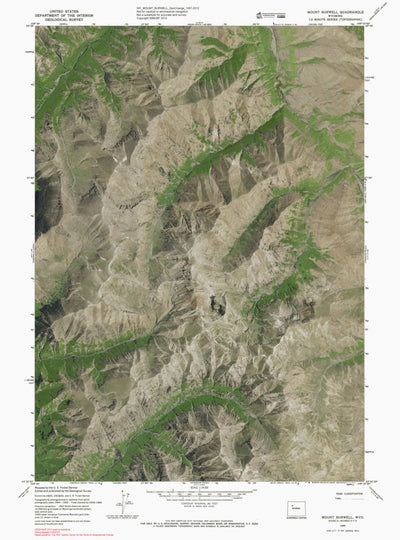 WY-MOUNT BURWELL: GeoChange 1957-2012 Preview 1