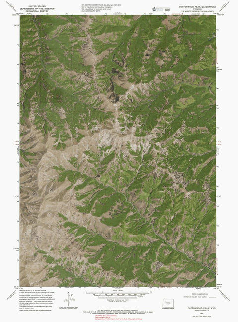 WY-COTTONWOOD PEAK: GeoChange 1981-2012 Preview 1