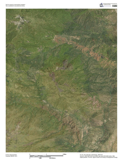 CA-St John Mountain: GeoChange 1965-2012 Preview 1