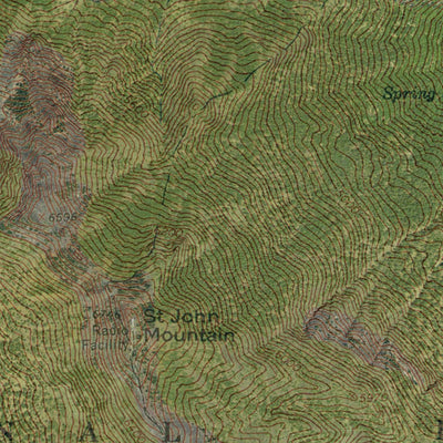 CA-St John Mountain: GeoChange 1965-2012 Preview 2