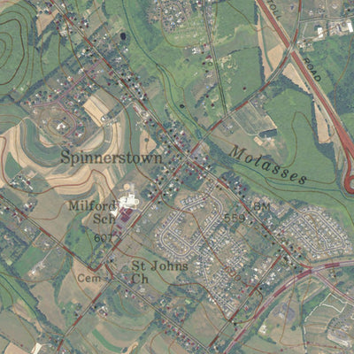 PA-Milford Square: GeoChange 1943-2010 Preview 2