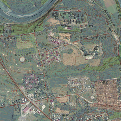 PA-Phoenixville: GeoChange 1951-2010 Preview 2