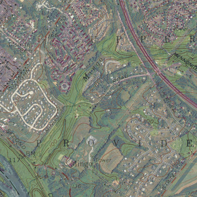 PA-Phoenixville: GeoChange 1951-2010 Preview 3