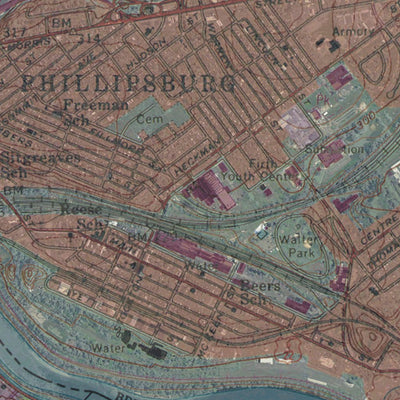 PA-NJ-Easton: GeoChange 1943-2010 Preview 2