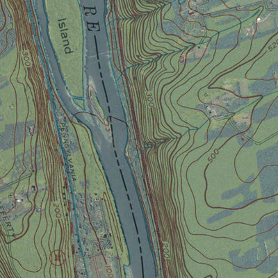 PA-NJ-Lumberville: GeoChange 1940-2010 Preview 2